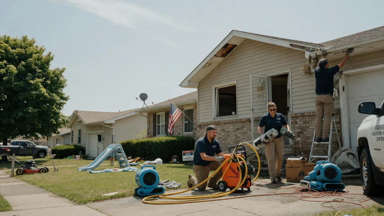 Water Damage Restoration in Ashland, IL near me